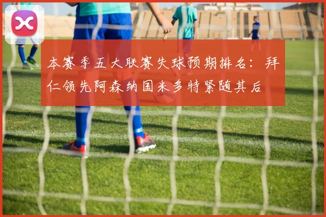本赛季五大联赛失球预期排名：拜仁领先阿森纳国米多特紧随其后